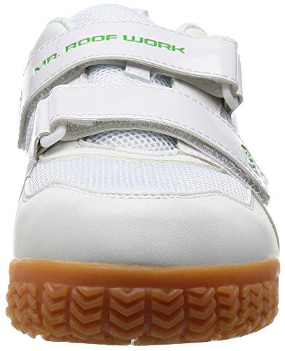 [Margo] Work Shoes for Roofing, Ventilation, Slip Resistance, Flexibility, Heat Resistance, Roof Yakun 03, Unisex Adults, White, 26.0 Cm