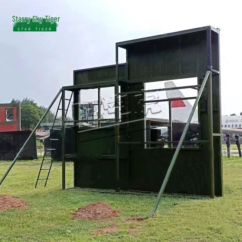 Starry Sky Tiger Flat House Climbing Wall Obstacle