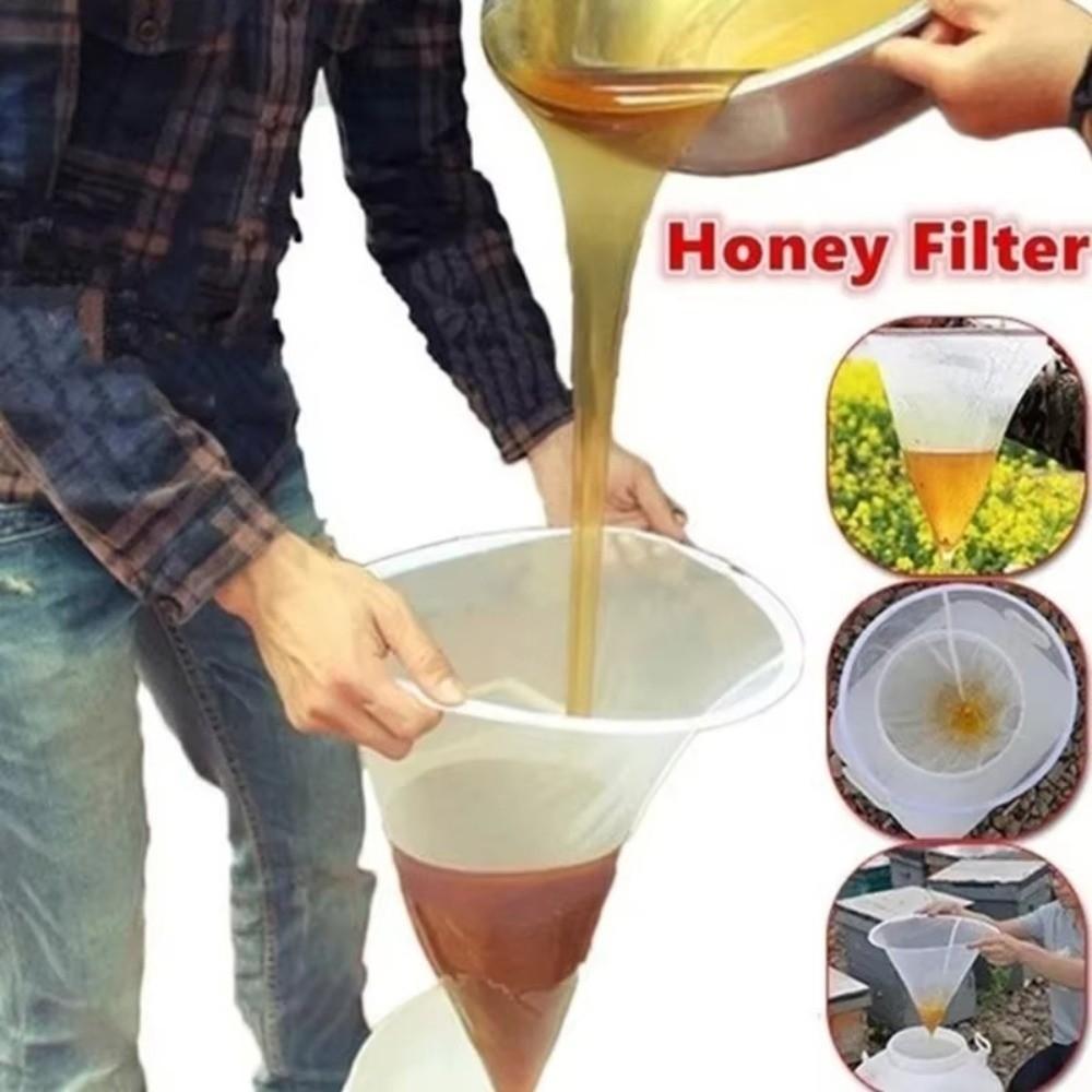 New Cone-Shape Honey Filter Practical Food-grade Honey Screen Beekeeping Equipment for Food