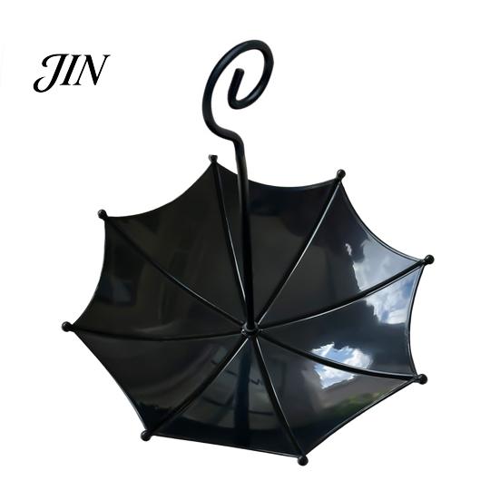 Stylish Outdoor Bird Feeder Umbrella Tray, Bath, Vintage Hanging Birds Watering Station for Garden Tray Outdoor, Inverted Umbrellas Feeders, Decor And