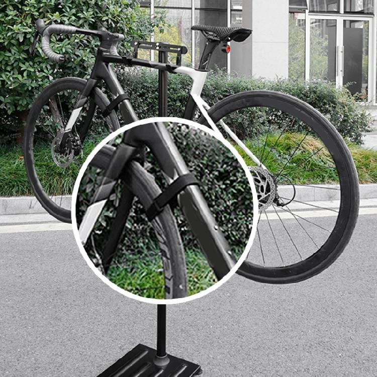 Bicycles Frame Wheel Fixed Strap Nylon Bike Tire Fastener Adjustable Bicycles Stabiliser Strap Easy Installation