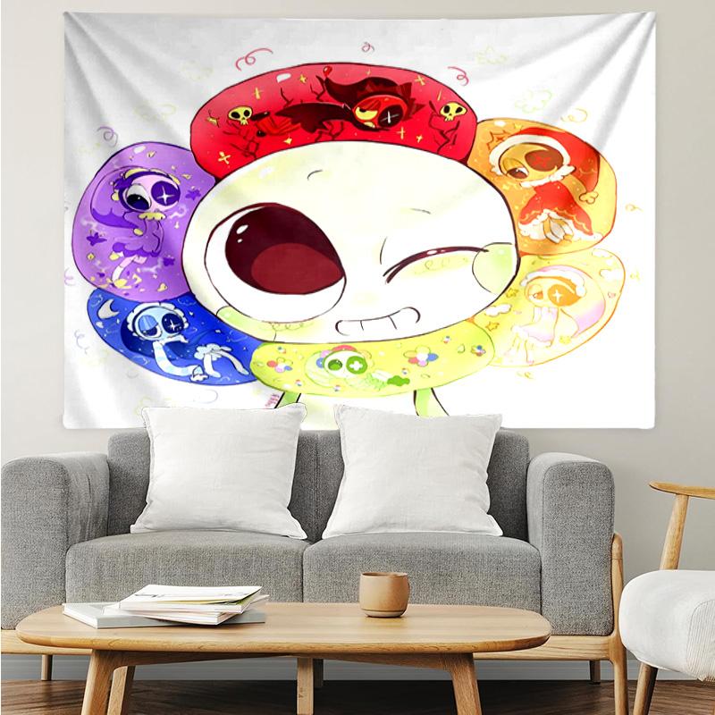 1PC Colorful Cartoon Dandy Tapestry Accessories Playroom Tapestry, for Bedroom,Livingroom, Dormitory Room Wall Decor Fan Birthday Gifts