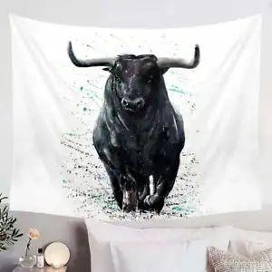 Black Bull Tapestry 75x100 чёрный