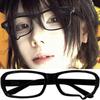 New Anime Y2K Teardrop Cosplay Glasses Unisex Without Lenses Eyeglass Jewelry Costume Props Spectacles Eyewear Accessories Gifts