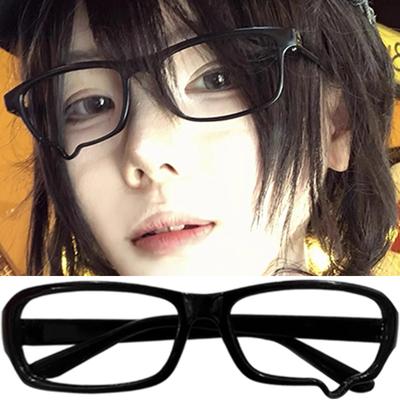 New Anime Y2K Teardrop Cosplay Glasses Unisex Without Lenses Eyeglass Jewelry Costume Props Spectacles Eyewear Accessories Gifts