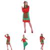 Christmas Elf Cosplay Costume Couple Outfits High Quality Polyester S/m/l