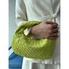 Sacchi intrecciati esplosivi transfrontalieri ingrosso spot 2025 nuove borse per ravioli moda europea e americana borse a nuvola borse da donna