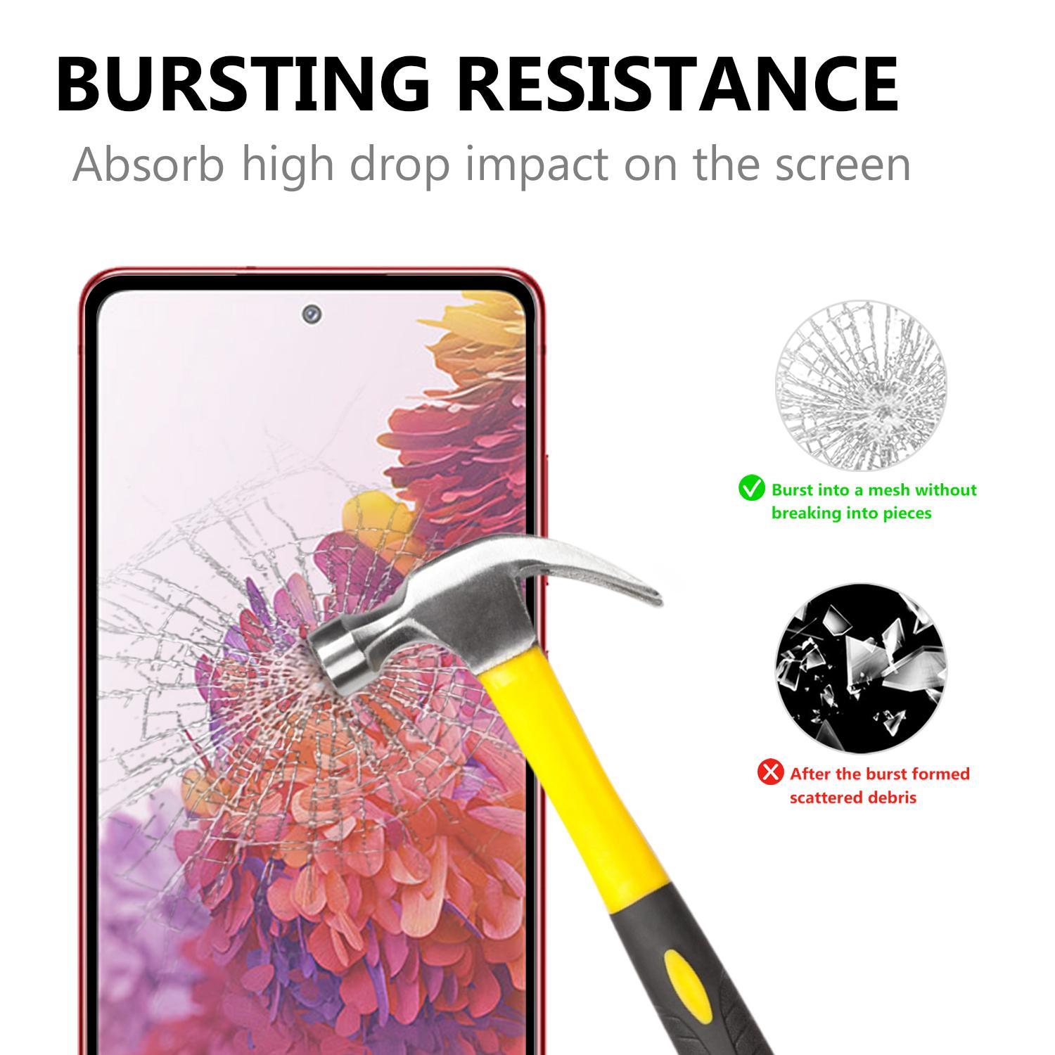 

Full Screen Full Glue Tempered Glass Screen Guard Film for Samsung Galaxy S20 FE 4G/5G/S20 Lite/S20 FE 2022 Type A