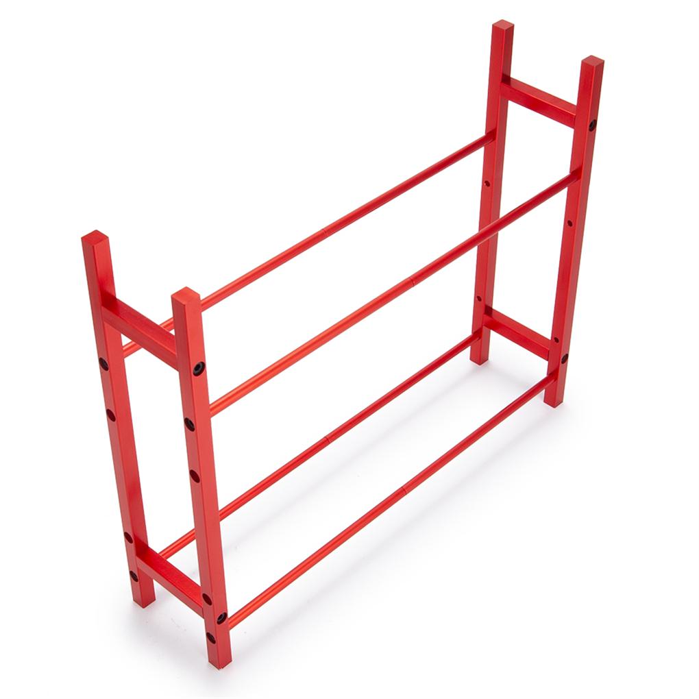 RCGOFOLLOW Aluminum Alloy Metal Alloy Tire Rack Rc Tire Rack For 1/10 FMS SCX10 D90 TRX4 TF2 CC01 Capra