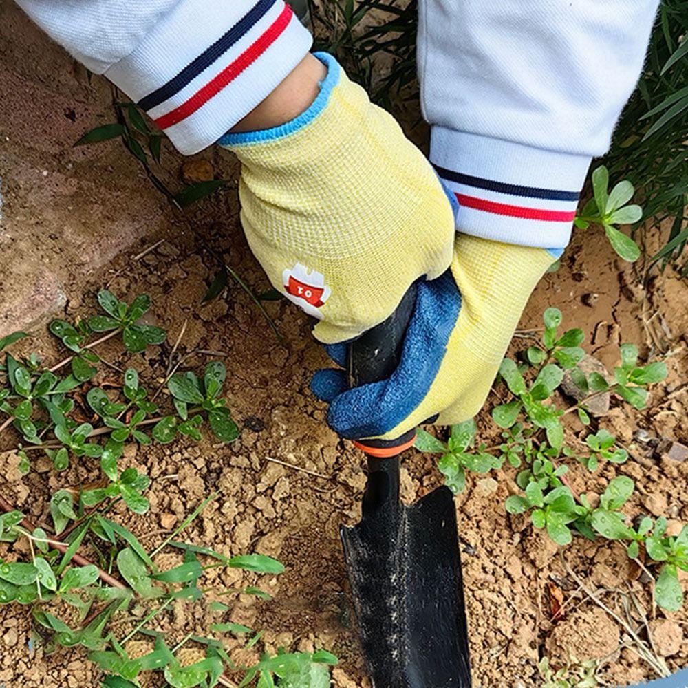 13 Needles Protective Mittens Cartoon Animal Gardening Glove Tool Kids Work Gloves  3~12 Year Old