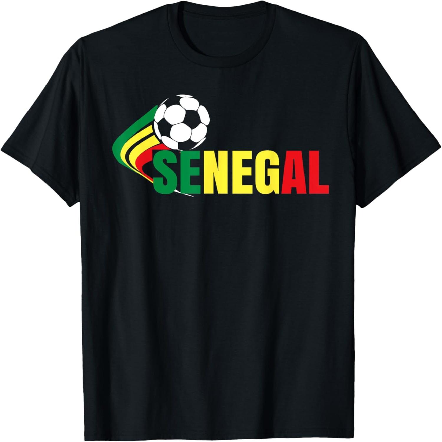 Senegal Soccer T Shirt, Soccer Goalie Shirt S