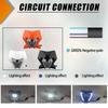 Motorcycle LED Headlamp Fairing for KTM EXC SXF XCW MX 2024 Enduro Dirt Bike Motocross LED Headlight Modification Accessories