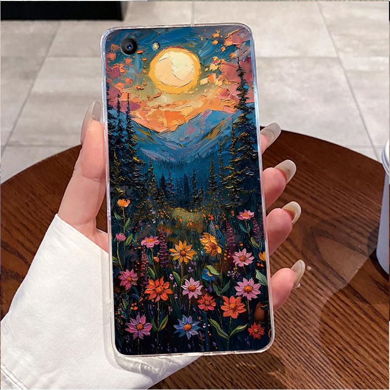 Case For Oppo A83 Oppo CPH1729 Clear Luxury Cute Love Heart Rabbit Funny Pattern Phone Case Soft TPU Silicone Bumper Back Cover