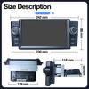 Android Navigation & CarPlay Reversing Camera for Fiat Grande Punto/Linea