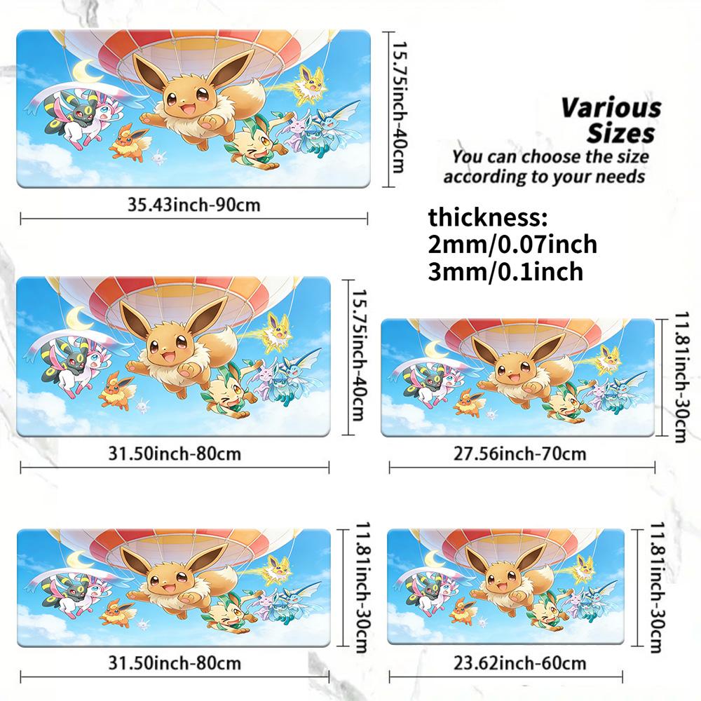 Charmander Yawning TCG Playmat NonSlip Washable Card Mat 30x80x0.2cm