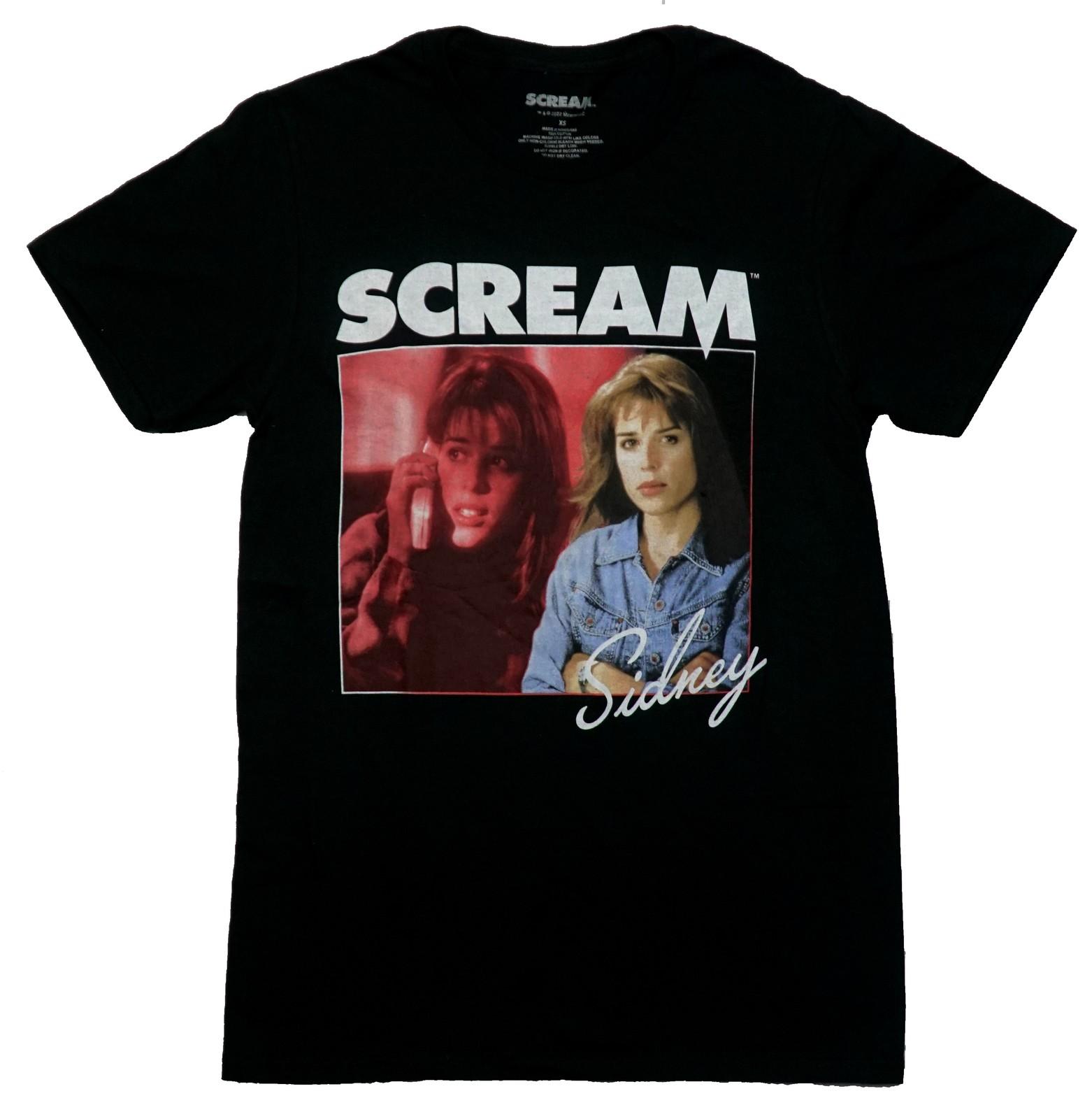 Scream New Adult T-Shirt - Sidney On Phone and Posed Arms Crossed XXL