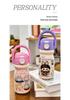 316 Stainless Steel Kids' Cartoon Thermos Cup - Cute, Portable, with Handy Strap and Large Capacity