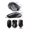 MAIKOU 1000dpi USB Wired High Speed Optical Mouse Gaming Mic for Computer