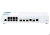 Switch - Qnap - Qsw-m408-2c - Managed - 2 X 10 Gigabit Sfp+ - 12 Ports