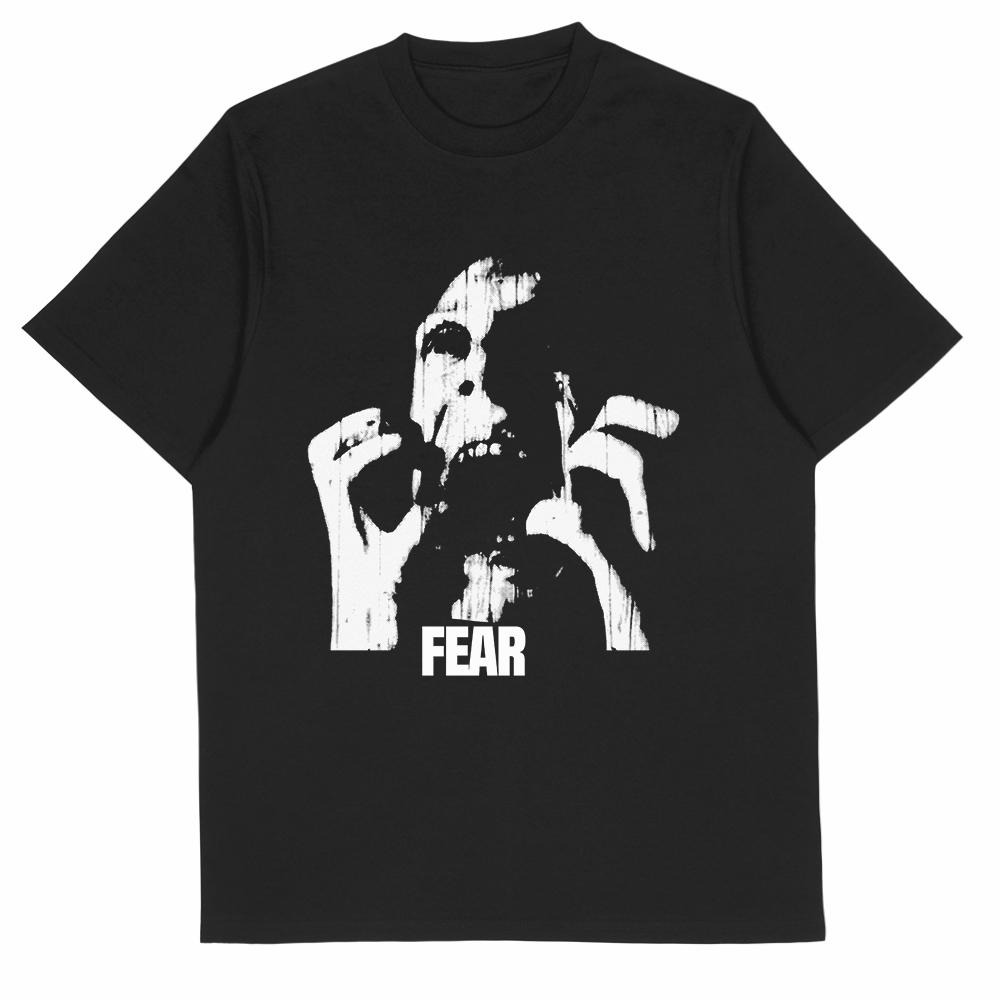Coolmind U0059 Fear Emotion Exclusive Graphic Men Tshirt Big Size 100% Cotton Men T Shirt Cool Tee Shirts Tops