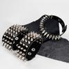 Modern Pointed Studs Multi Layer Leather Bracelet Adjustable Secure For Fashion Lovers Stylish Accessory Perfect Gift