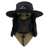 UV Protection Bucket Hat with Neck Flap for Unisex Outdoor Activities