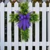 Easter Cross Wreath Pendant Window Garland Easter Teardrop Swag for Front Door Living Room