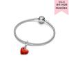 Pandora Opalescent Red Heart Dangle Charm 793348c01