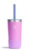 Stainless Steel Tumbler with Straw 12oz Insulates Hot and Cold Drinks Japanese Kids' Lid, (354ml), Seaspray, (Official Product)