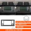 For BMW X5 E53 2000-2006 Center Dashboard Full Set Kit Trim Cover Tuning Real Carbon Fiber Sticker Car Interior Accessories