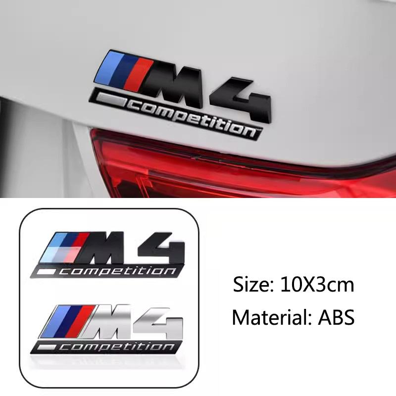 BBIW3 For BMW Thunder Edition M1 M2 M3 M4 M5 M6 M7 M8 X3M X4M X5M X6M 3D Car Body Side ABS Badge Emblem Body Rear Trunk Decor Stickers
