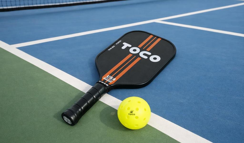TOCO FORZA Pickleball Japanisch T700 USAPA Zugelassen TPR-502 Schläger, Marke, Karbon,