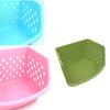Plastic Corner Shelf Unit Organizer Bathroom Basket Storage Rack Holder