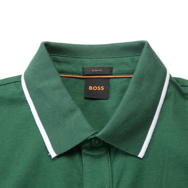 Hugo Boss SS25 Polo Shirt Slim Fit Men's Pea Green 50507699-343