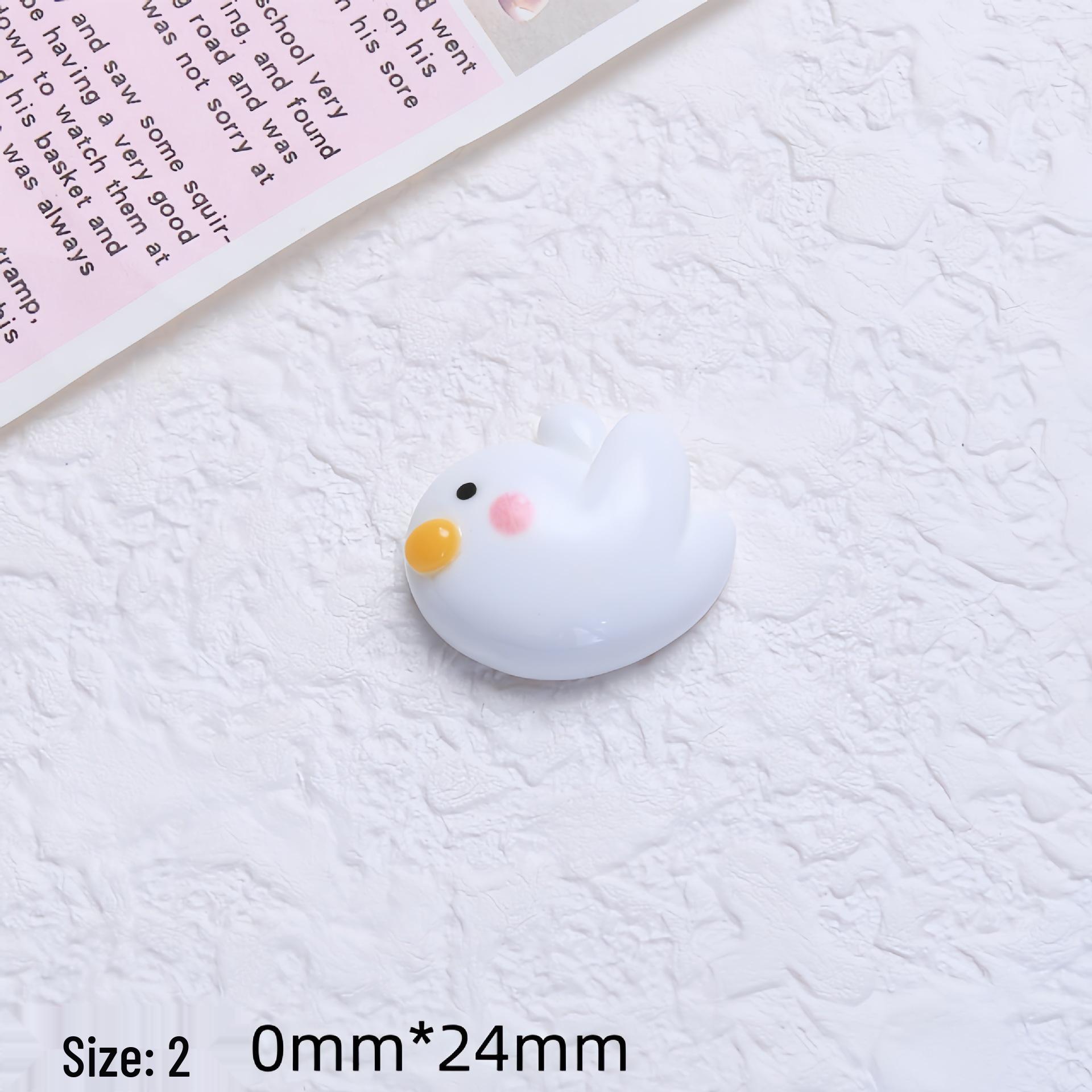 

Handmade Resin Duck Clog Jewels - DIY Cartoon Spring Accessories with Cream Glue