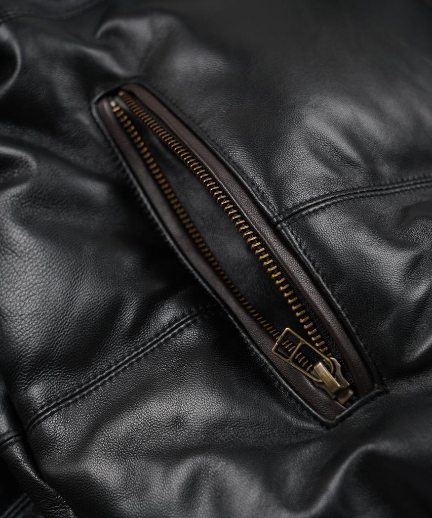 Frizmworks Snowdon Lambskin Down Jacket _ Black