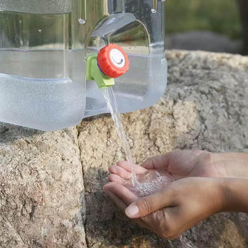 ZISIZ Square Transparent Outdoor Bucket