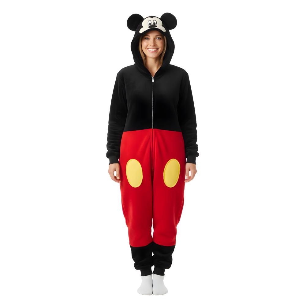 Piżama Onesie Kigurumi Kostium Przebranie Myszka Miki XXL: 185 - 195Cm