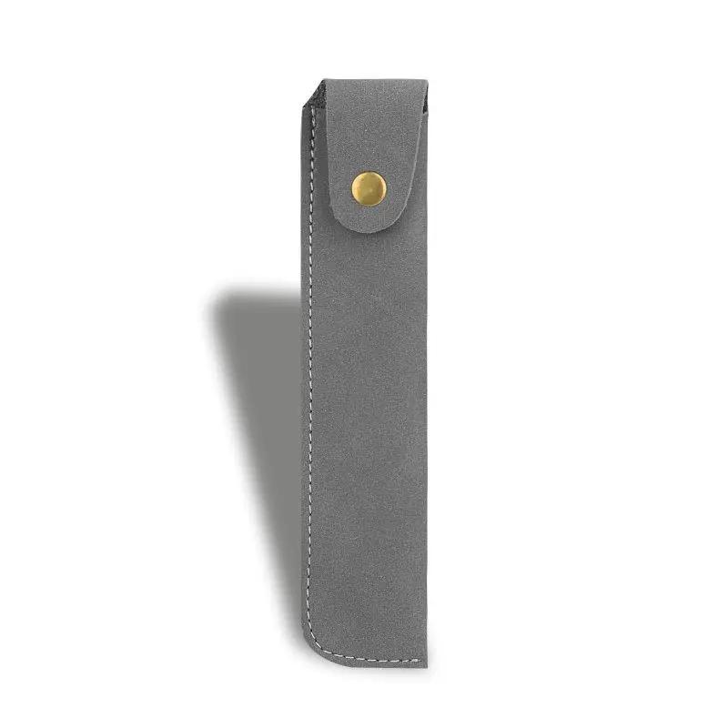 Etui stilou retro Piele naturală Husă creion Husă stilou Papetărie Husă protectoare creativă Rechizite școlare