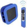 Custodia in Silicone per TV Box per AppleTV 4K 2025 Copertura Protettiva per Telecomando per Telecomando Apple TV 2025 Anti Caduta Ammortizzante Protettore