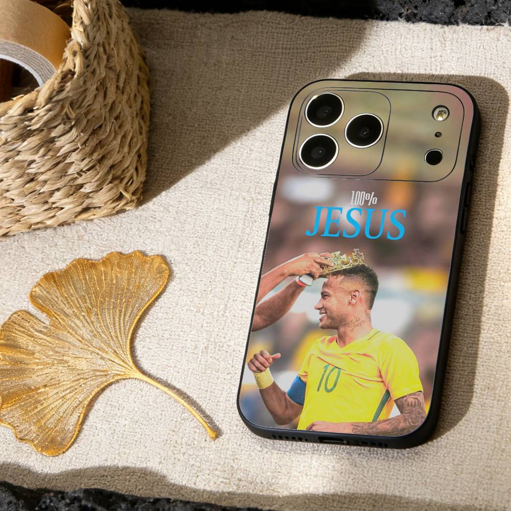 Football N-Neymar 10 Phone Case Silicone Soft For IPhone 17 16 15 14 13 12 11 X XR Plus Pro Max Plus