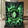 Coperta in Flanella con Stampa Calcio Werder Bremen, Coperta Morbida Calda Leggera per Divano Letto Campeggio