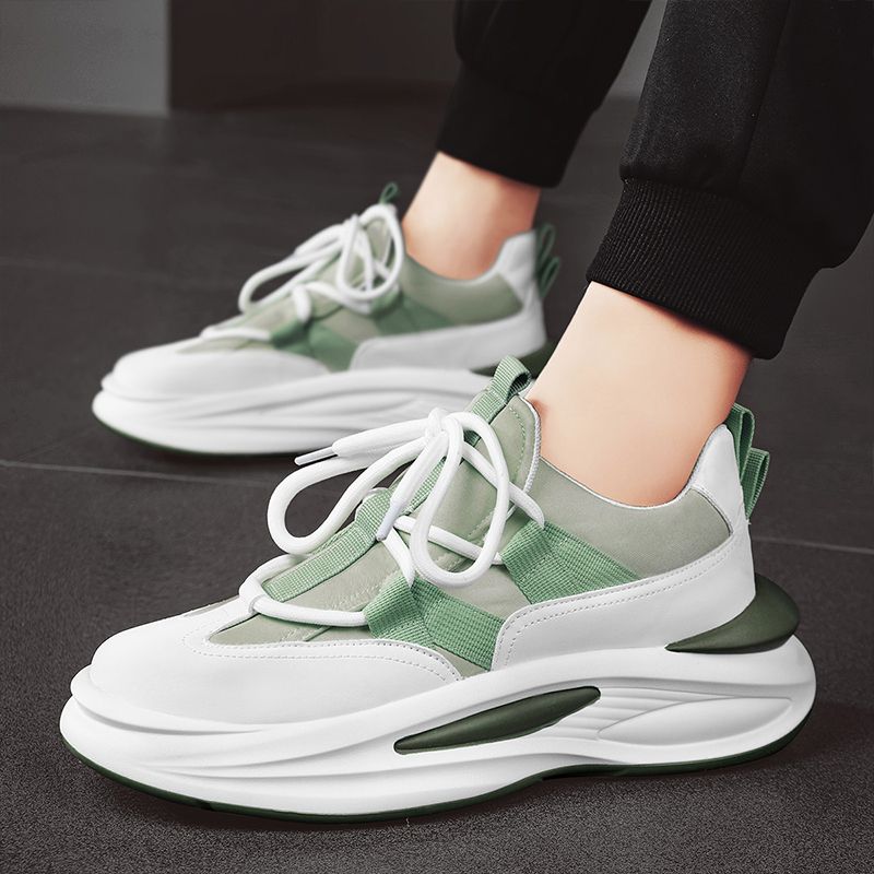 Thick Platform Breathable Man Casual Sneaker Jogging Lightweight Summer Sale High Quality Athletic Wide Gym Sports Shoes for Men