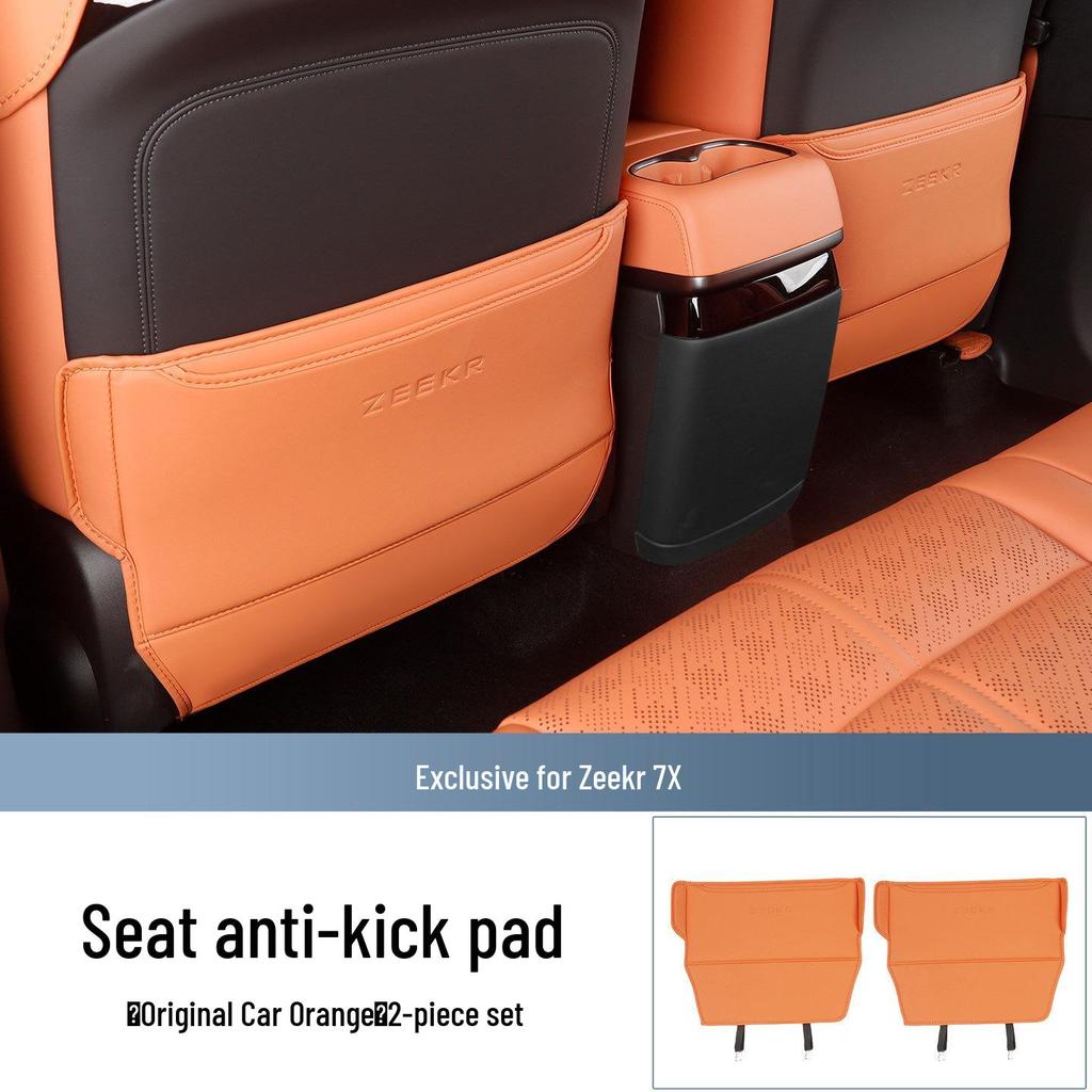 Zeekr 7X Rear Seat Kick Mats (2025-2026): Anti-Scratch, Anti-Dirt Backrest Protection Accessories