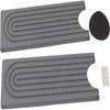 3pcs Fast Drying Diatomite Faucet Mat Diatomite Diatomaceous Earth Splash Guard  For RV Countertop