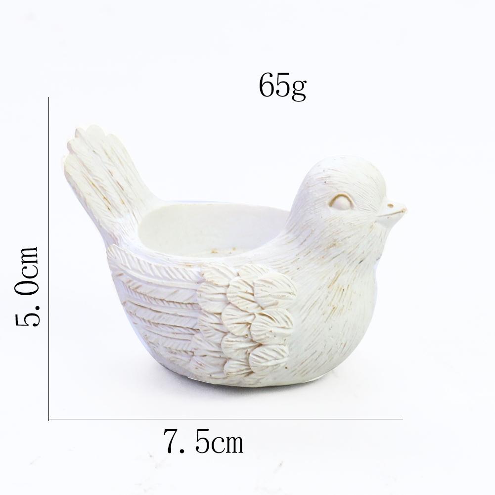 Nordische Harz Vogel Skulptur Teelichthalter Retro Kerzenständer Hochzeitsdekoration Tisch Mittelstücke Heimdekor Handwerk