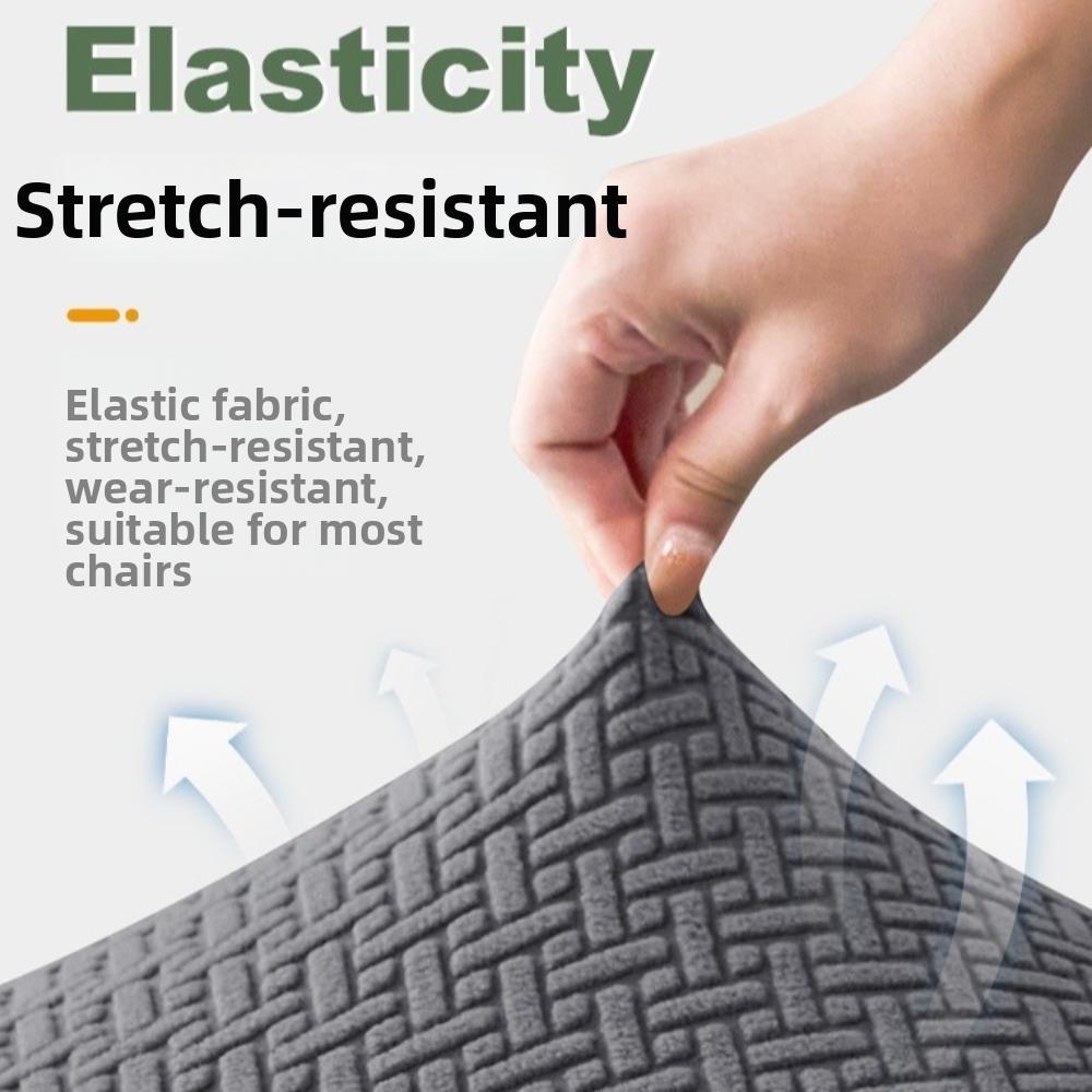 Dustproof Counter Height Bar Stool Cover Jacquard Bar Stool Seat Covers Chair Protectors  Household