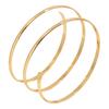 European and American simple ring multi-circle smooth arm ring fashion opening hip hop Internet celebrity temperament metal arm ring