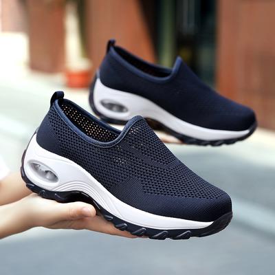 Elegante Damen-High Heels, Damen-Marken-Sportschuhe, Rote Keilabsatz-Volleyballschuhe, Sommer-Netz-Gehschuhe mit dicker Sohle 2026