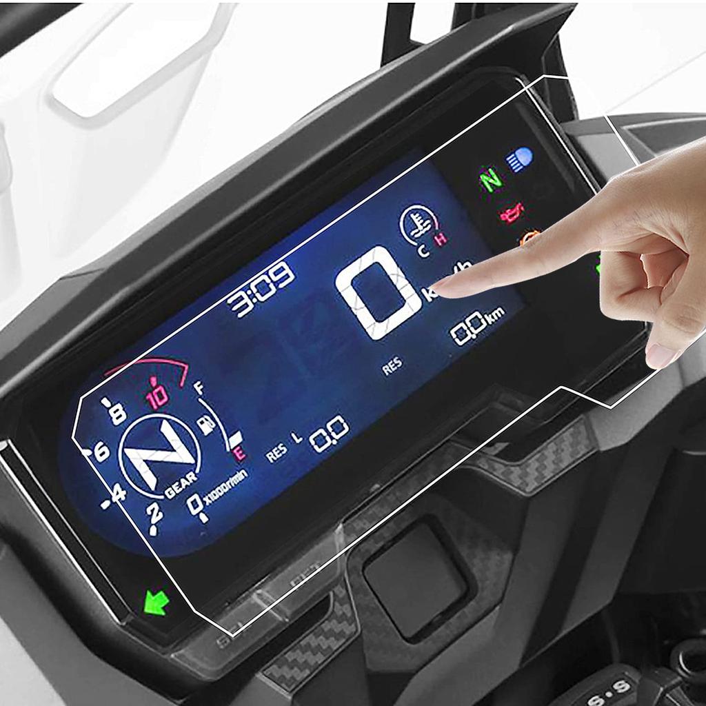 ziyue [Set of 3] Compatible with Honda CBR650R CB500F CB650R 2019+ Dashboard Screen Protector,